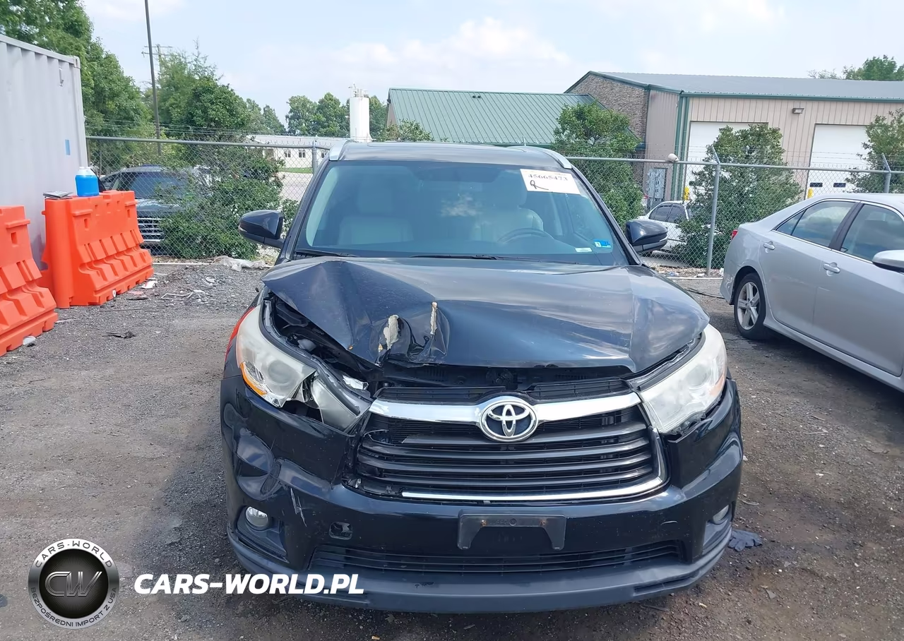 2014 Toyota Highlander Xle V6 VIN:5TDJKRFH3ES060357 - 12