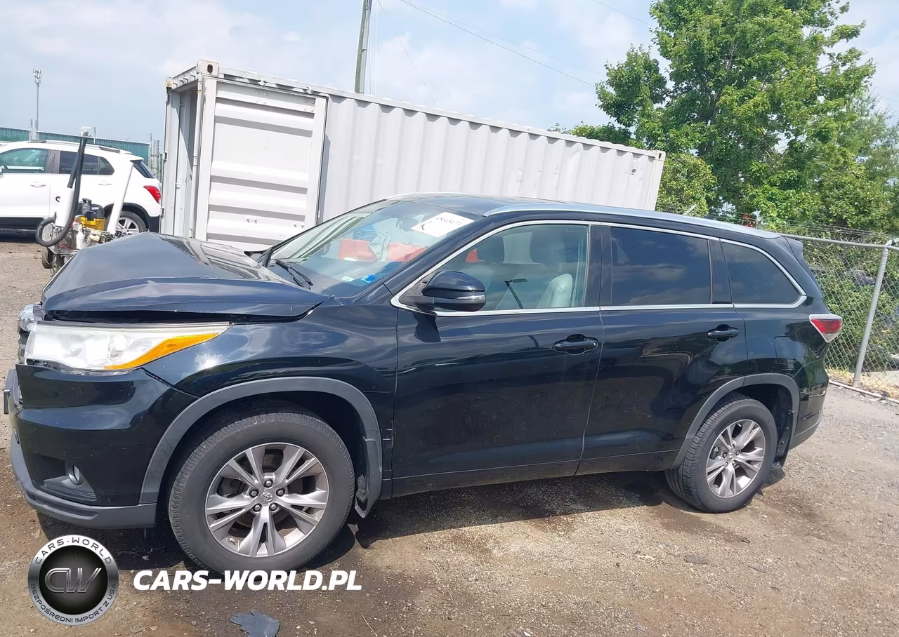 2014 Toyota Highlander Xle V6 VIN:5TDJKRFH3ES060357 - 14
