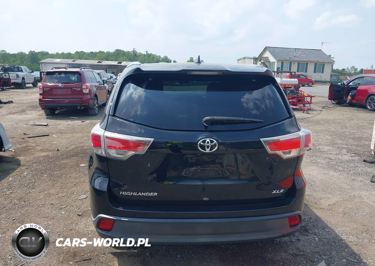 2014 Toyota Highlander Xle V6 VIN:5TDJKRFH3ES060357 - 16