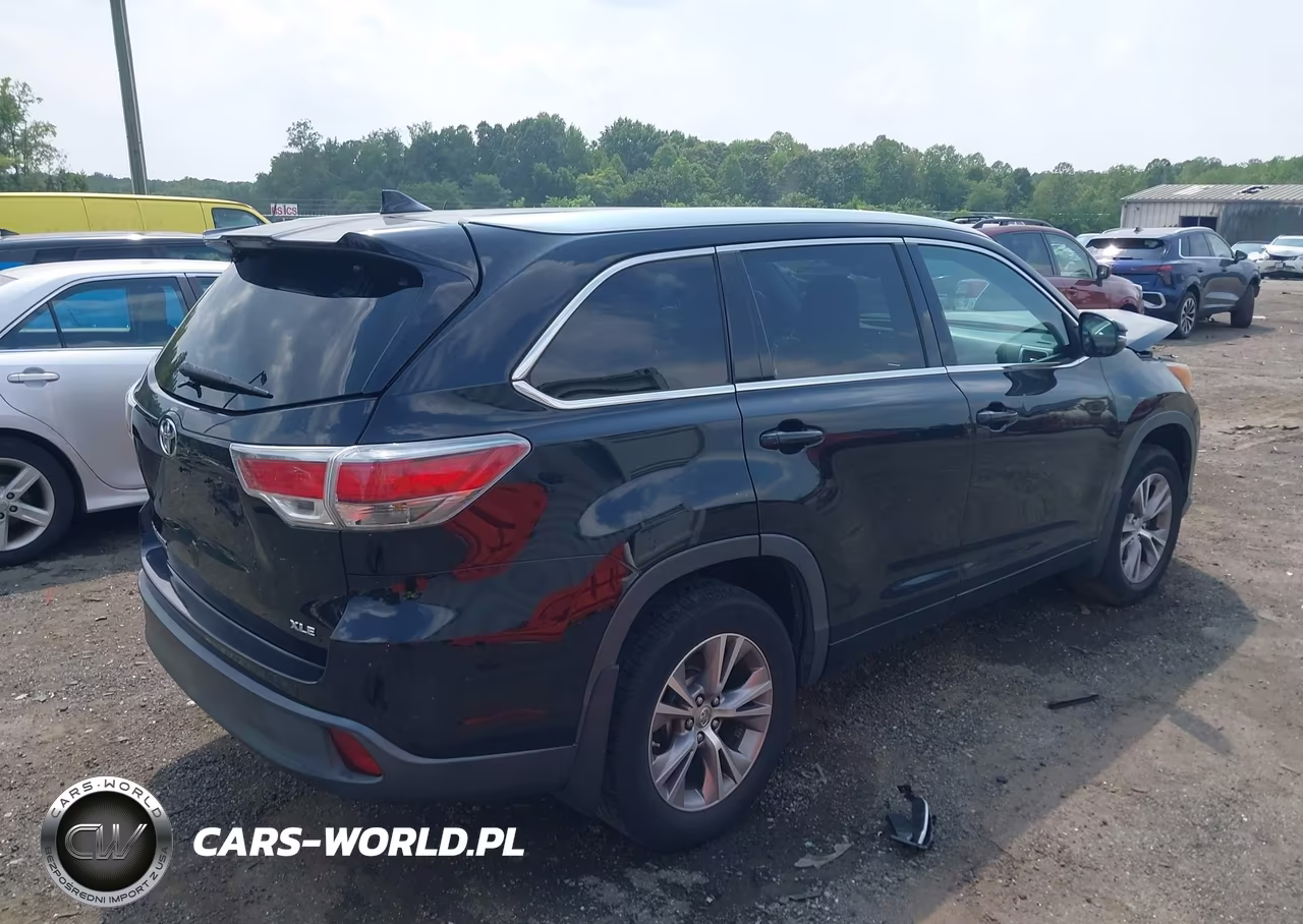 2014 Toyota Highlander Xle V6 VIN:5TDJKRFH3ES060357 - 4