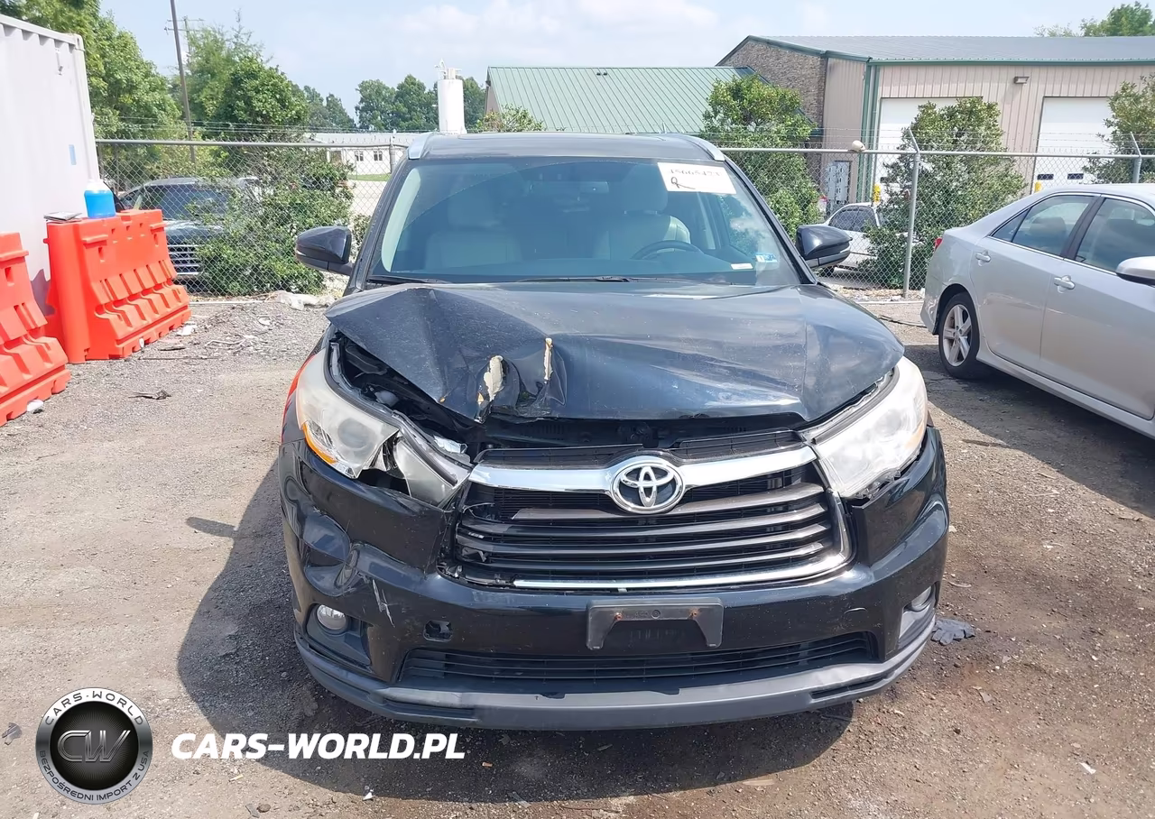 2014 Toyota Highlander Xle V6 VIN:5TDJKRFH3ES060357 - 6