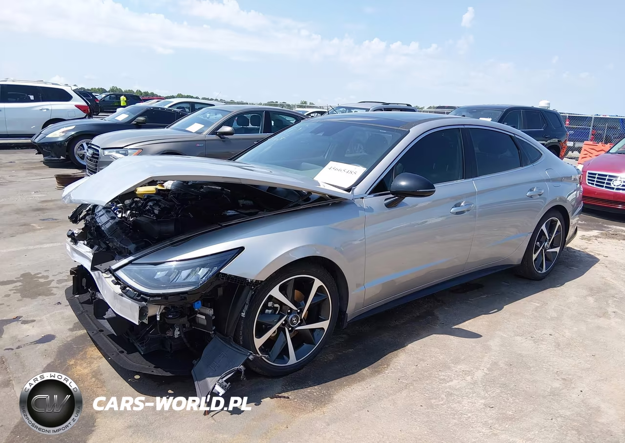 2021 Hyundai Sonata Sel Plus VIN:5NPEJ4J25MH085436 - 2