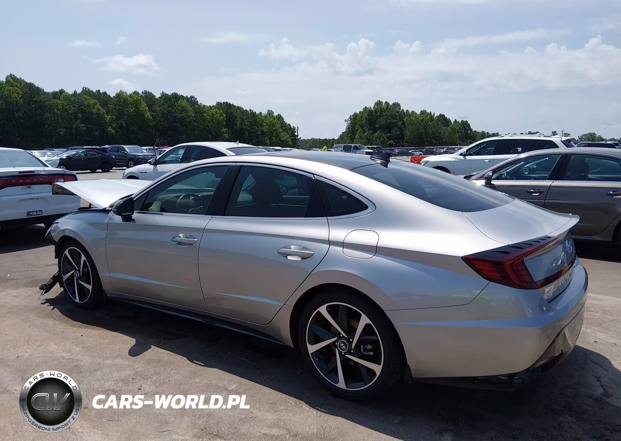 2021 Hyundai Sonata Sel Plus VIN:5NPEJ4J25MH085436 - 3