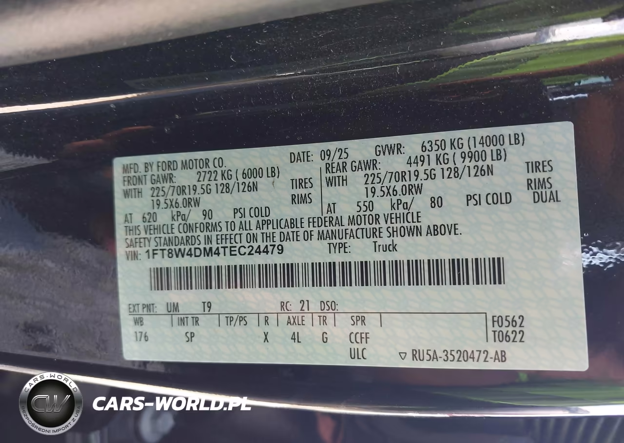 2026 Ford F-450 King Ranch VIN:1FT8W4DM4TEC24479 - 8