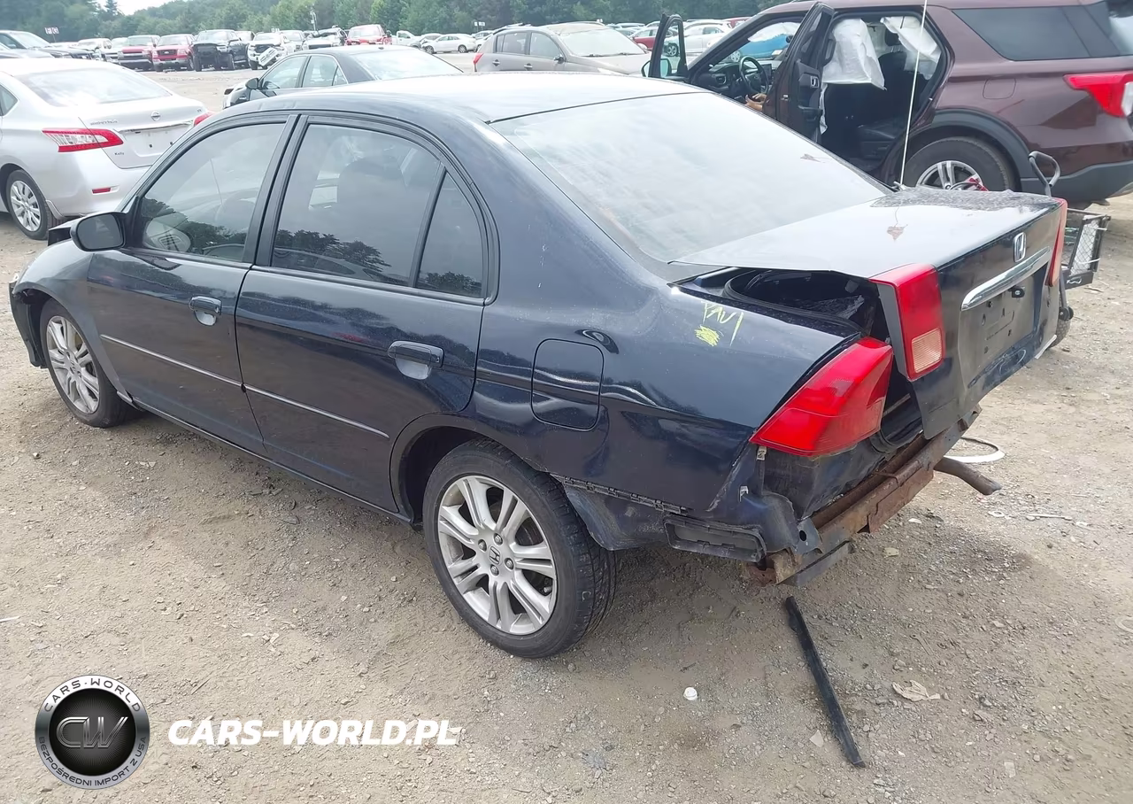 2001 Honda Civic Ex VIN:2HGES26771H608032 - 3