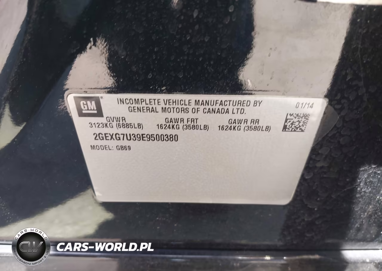2014 Cadillac Xts B9Q Coachbuilder Funeral Coach VIN:2GEXG7U39E9500380 - 9