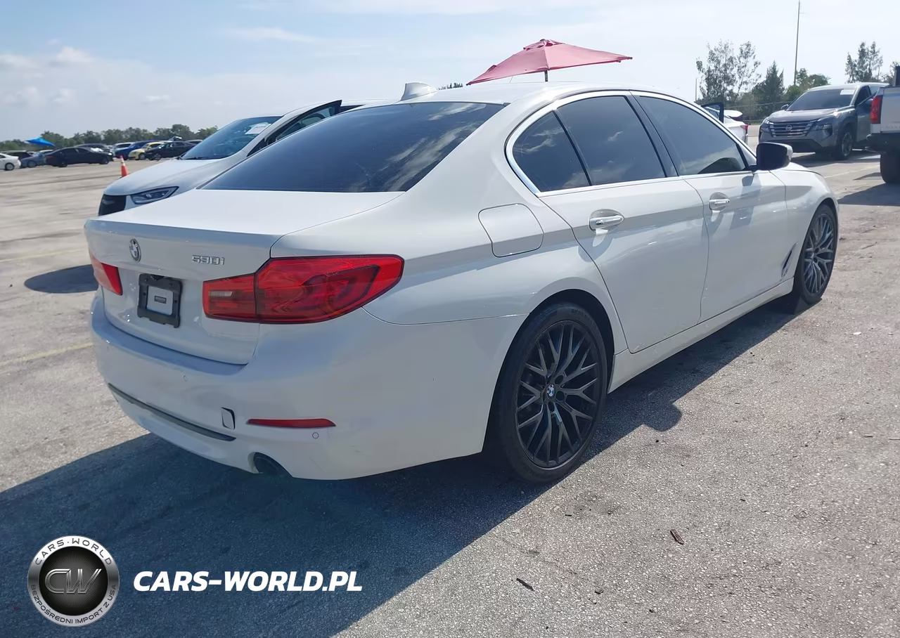 2018 BMW 530I VIN:WBAJA5C50JWA36694 - 4