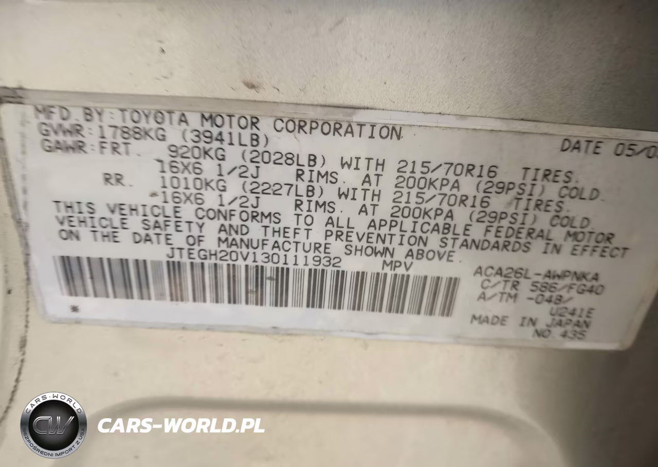 2003 Toyota Rav4 VIN:JTEGH20V130111932 - 9