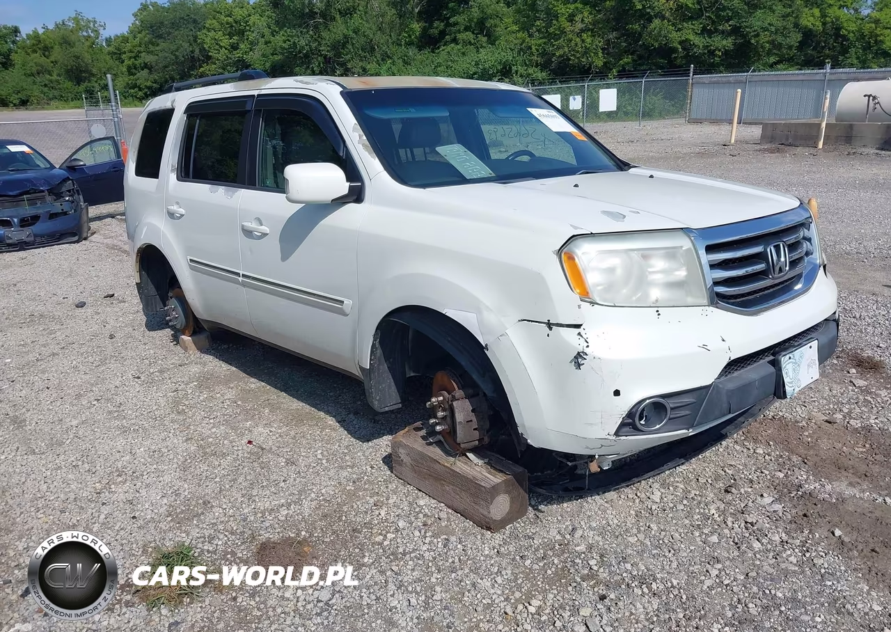2012 Honda Pilot Touring VIN:5FNYF4H90CB018175 - 1