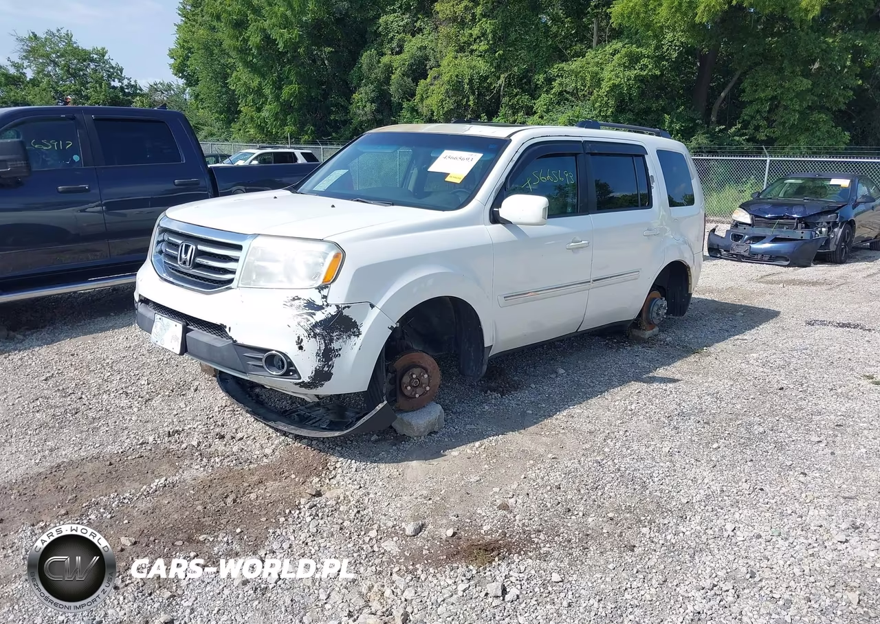 2012 Honda Pilot Touring VIN:5FNYF4H90CB018175 - 2