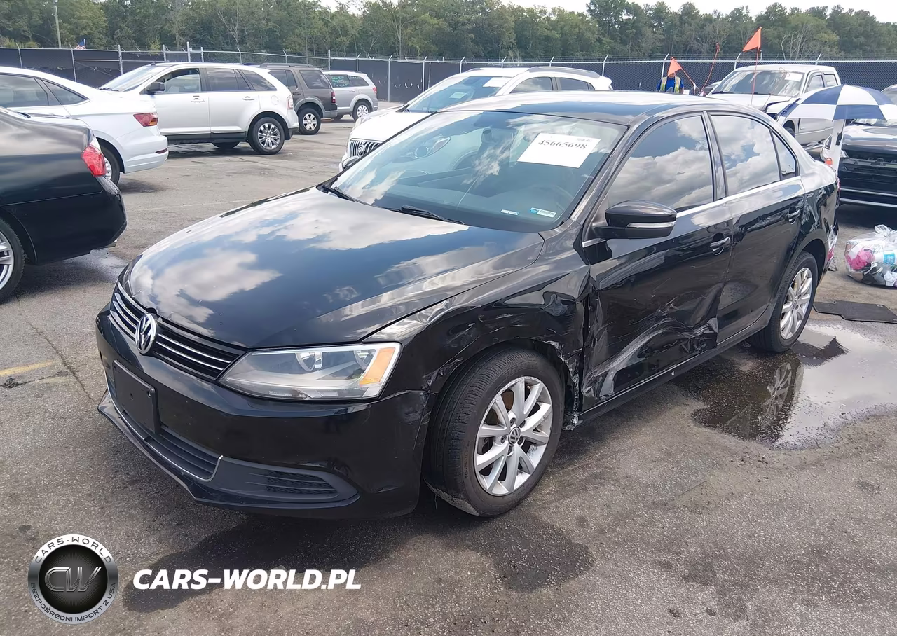 2013 Volkswagen Jetta 2.5L Se VIN:3VWDP7AJ2DM454974 - 2