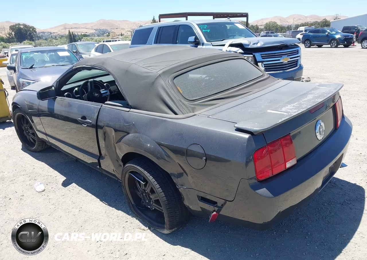2007 Ford Mustang V6 Deluxe-V6 Premium VIN:1ZVFT84N075355069 - 3