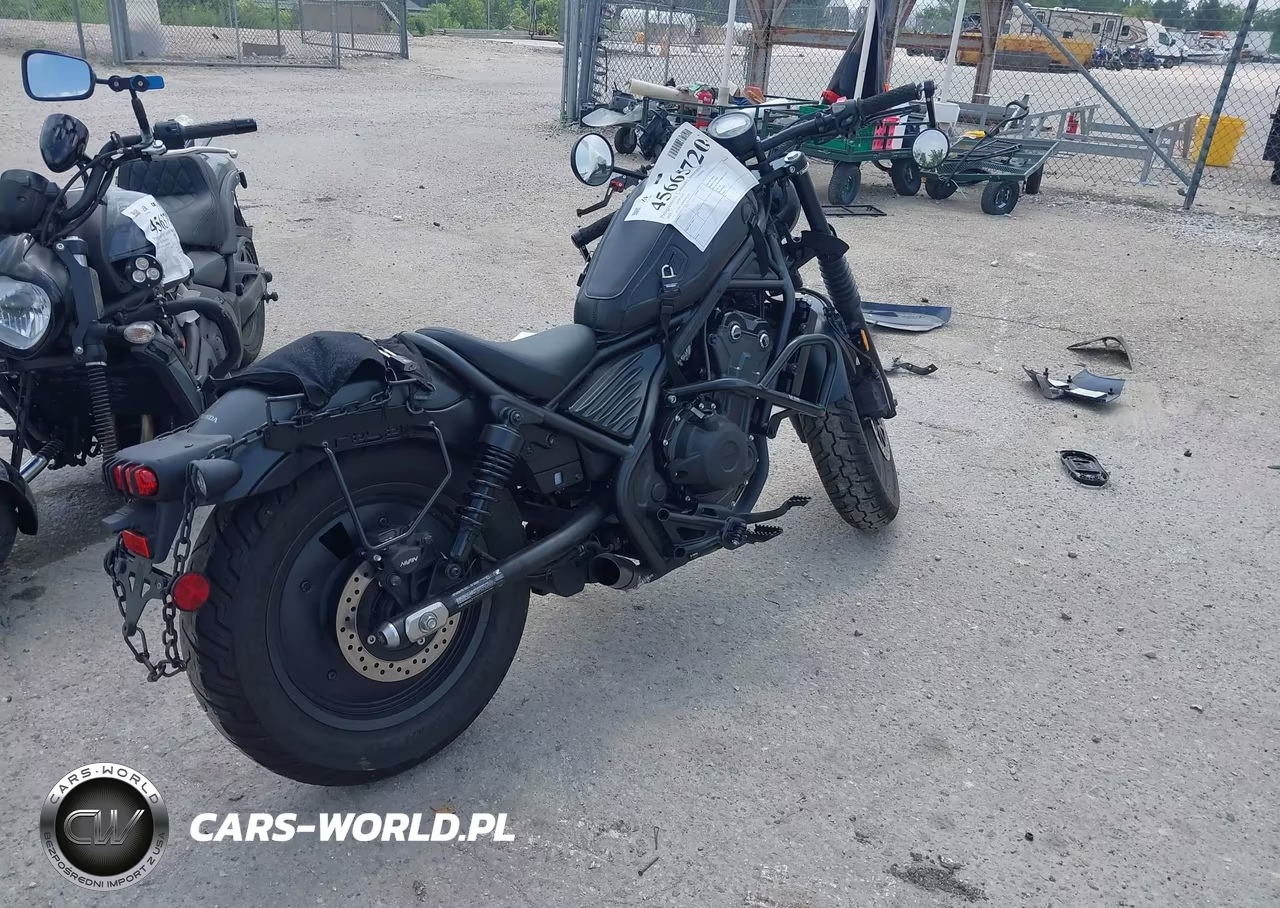 2025 Honda Cmx500 A VIN:MLHPC5654S5801247 - 4