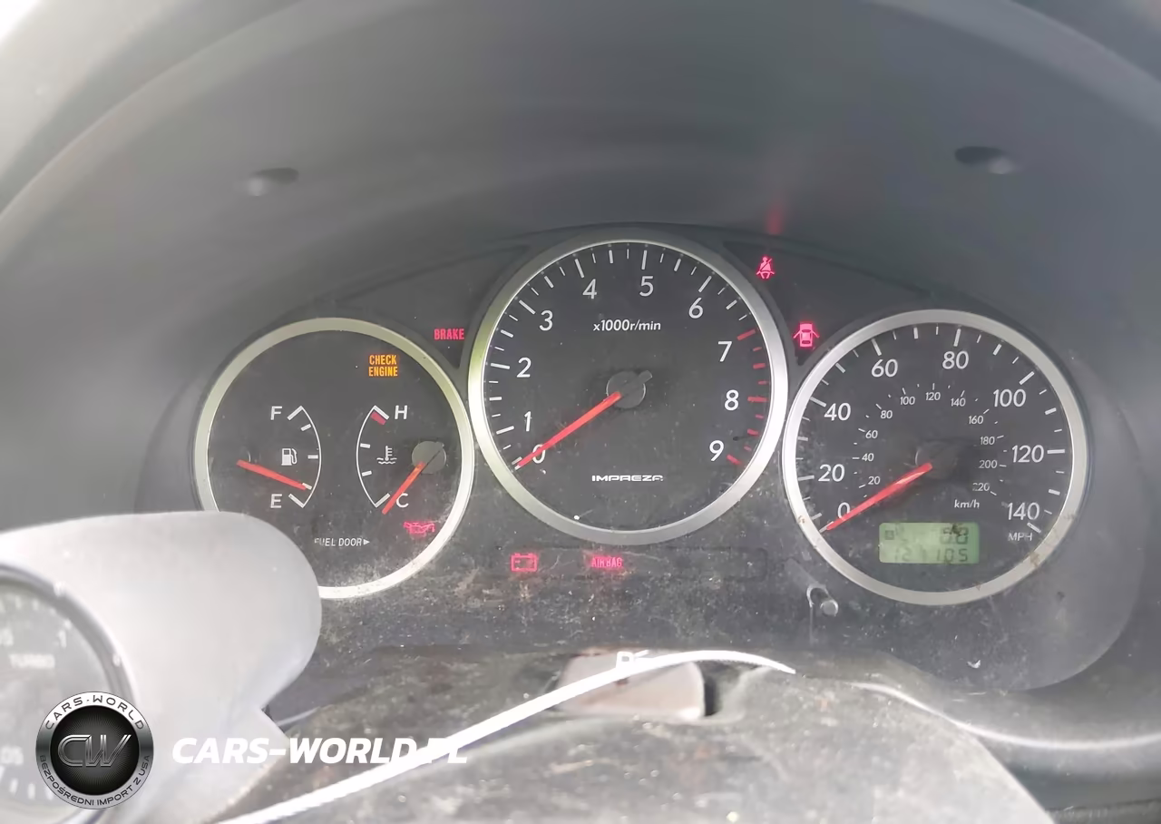 2005 Subaru Impreza Wrx VIN:JF1GG29625G810148 - 7