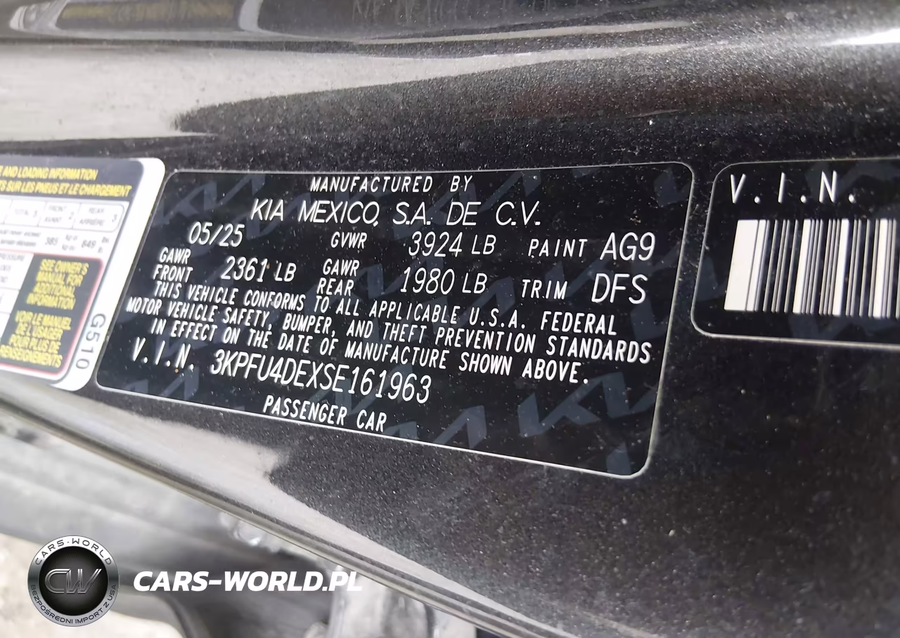 2025 Kia K4 Ex VIN:3KPFU4DEXSE161963 - 9