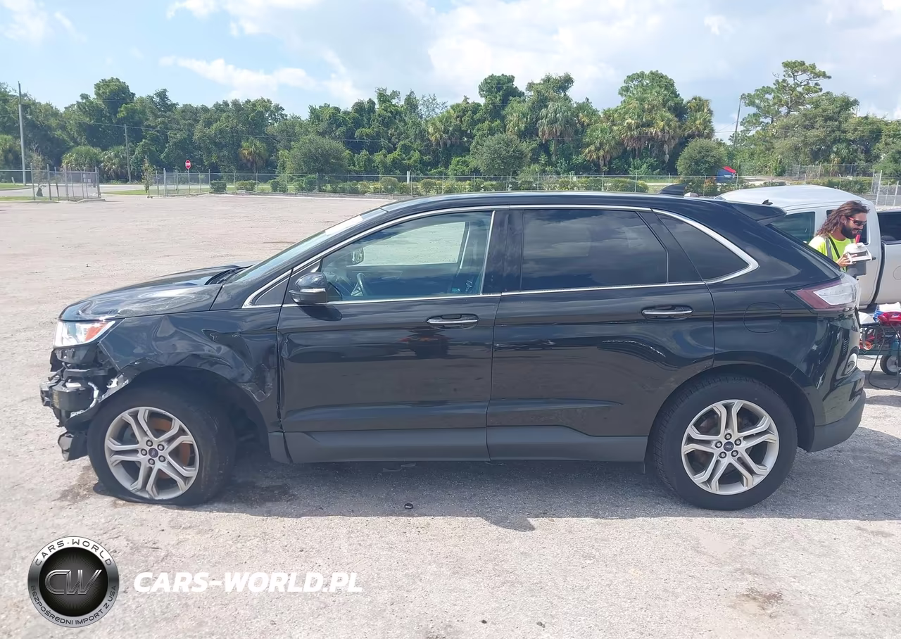 2015 Ford Edge Titanium VIN:2FMTK4K94FBB47970 - 14