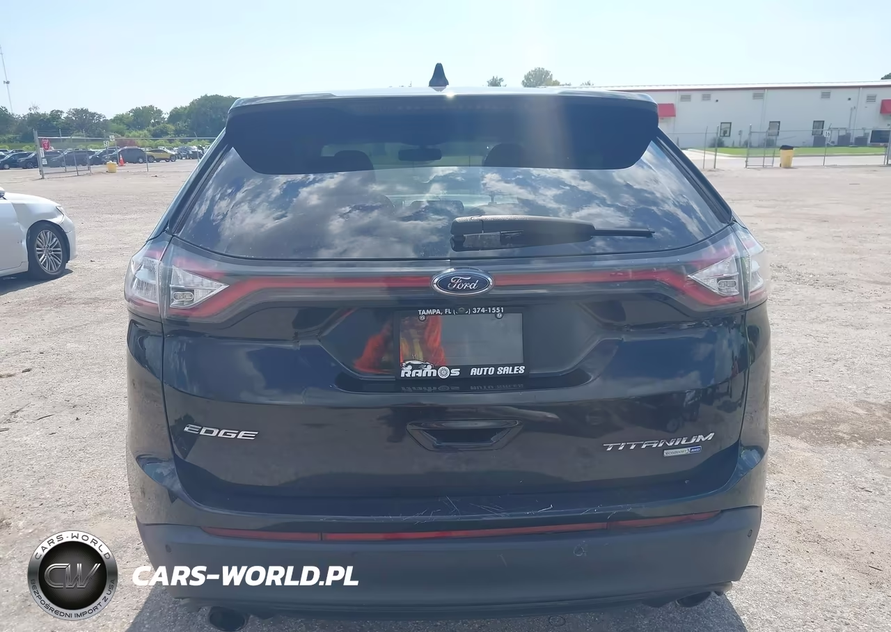 2015 Ford Edge Titanium VIN:2FMTK4K94FBB47970 - 16