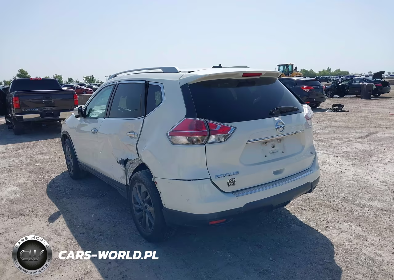 2016 Nissan Rogue Sl VIN:5N1AT2MT1GC915097 - 3