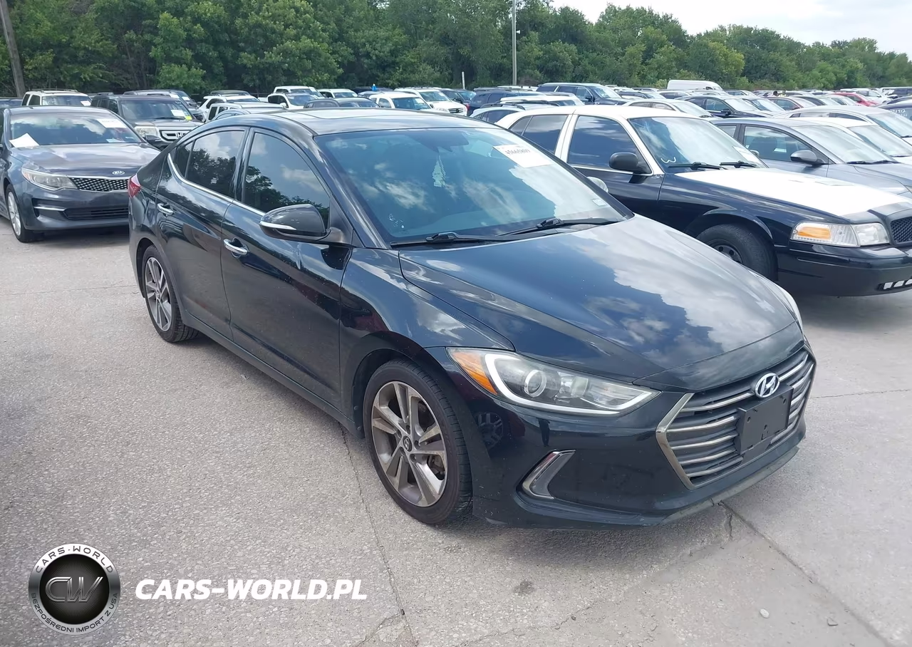 2017 Hyundai Elantra Limited VIN:5NPD84LF5HH097812 - 1