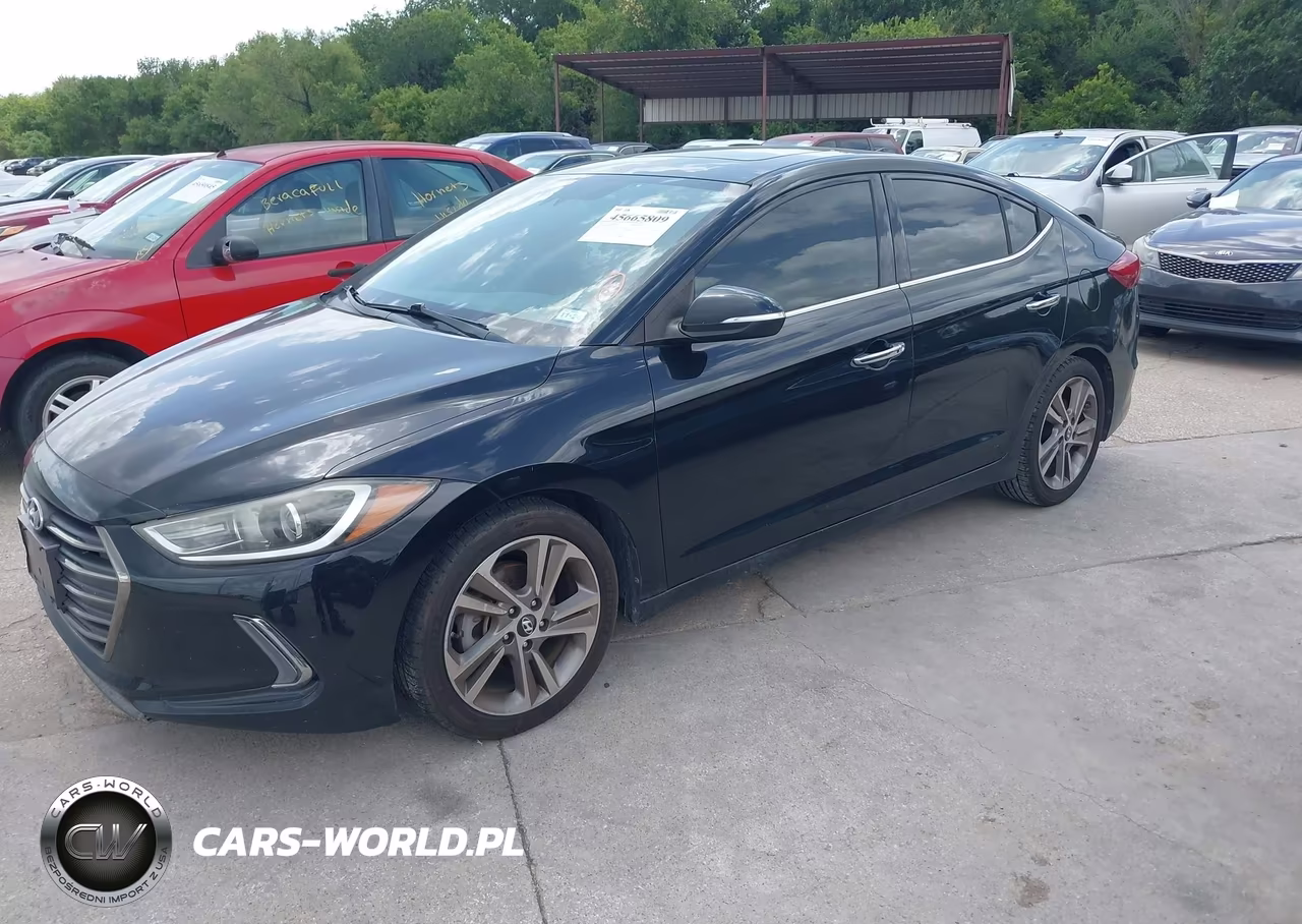 2017 Hyundai Elantra Limited VIN:5NPD84LF5HH097812 - 2