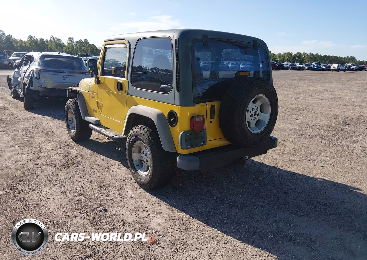 2001 Jeep Wrangler Sport VIN:1J4FA49S21P334102 - 3