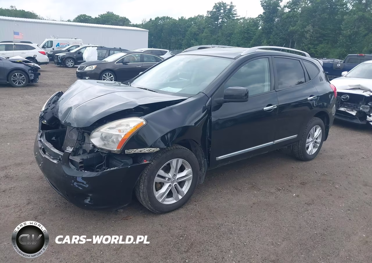 2012 Nissan Rogue Sv VIN:JN8AS5MV4CW718951 - 2