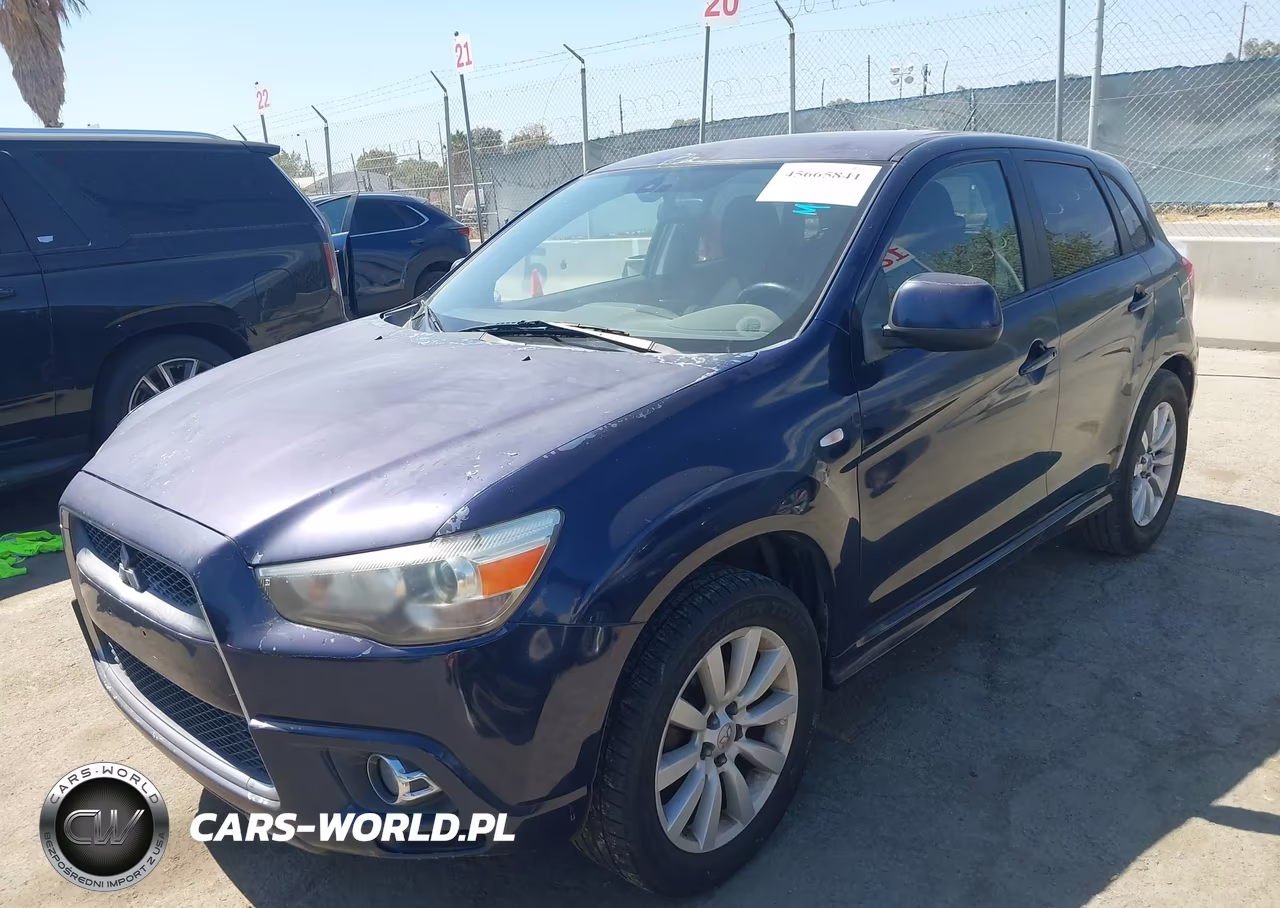 2011 Mitsubishi Outlander Sport Se VIN:JA4AP4AUXBZ019074 - 2