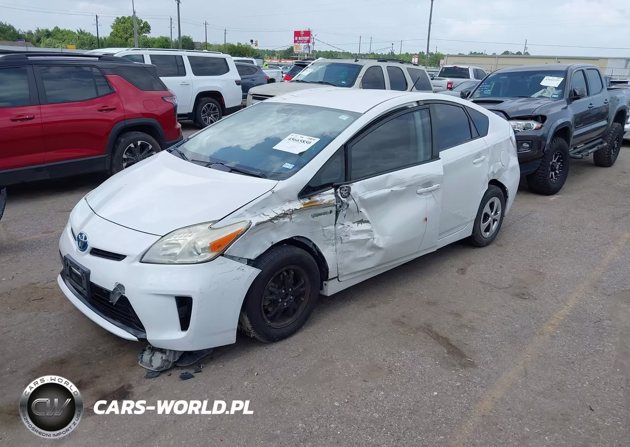2013 Toyota Prius Two VIN:JTDKN3DU9D0340455 - 2
