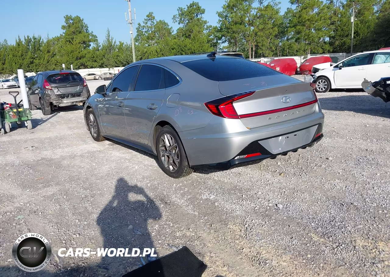 2020 Hyundai Sonata Sel VIN:5NPEL4JA9LH031640 - 3