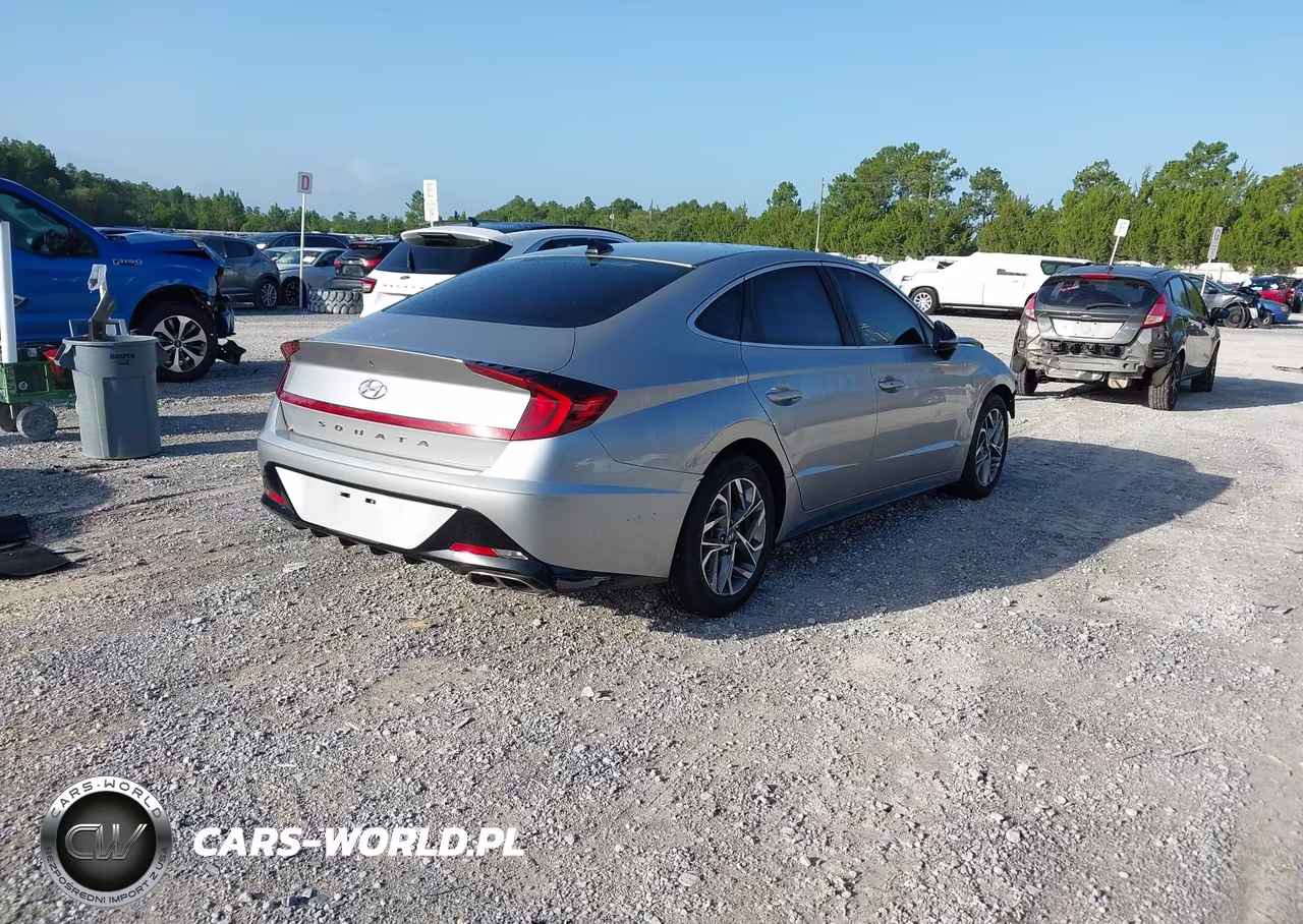 2020 Hyundai Sonata Sel VIN:5NPEL4JA9LH031640 - 4