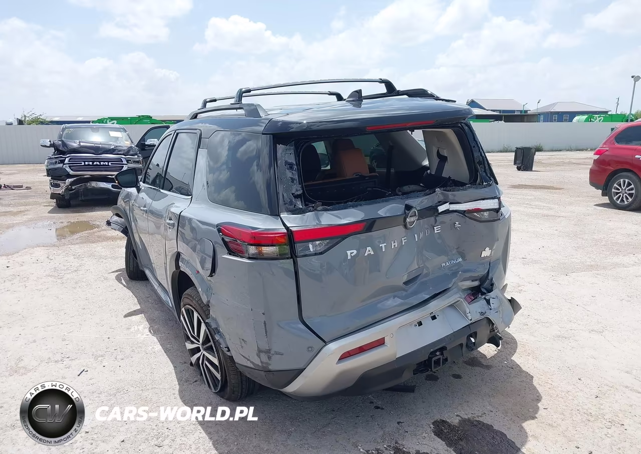 2025 Nissan Pathfinder Platinum Fwd VIN:5N1DR3DH5SC257273 - 3