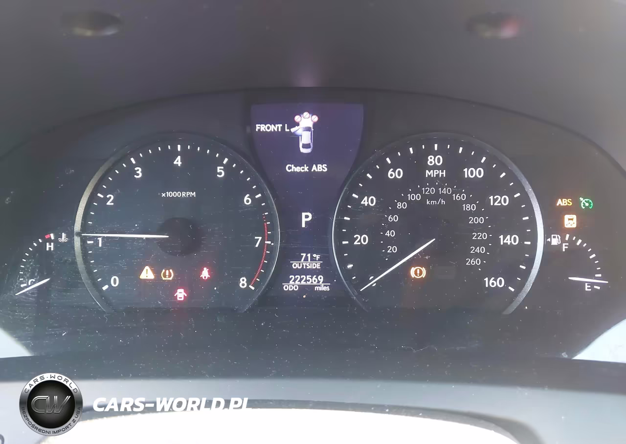 2013 Lexus Ls 460 VIN:JTHBL5EF3D5122479 - 7