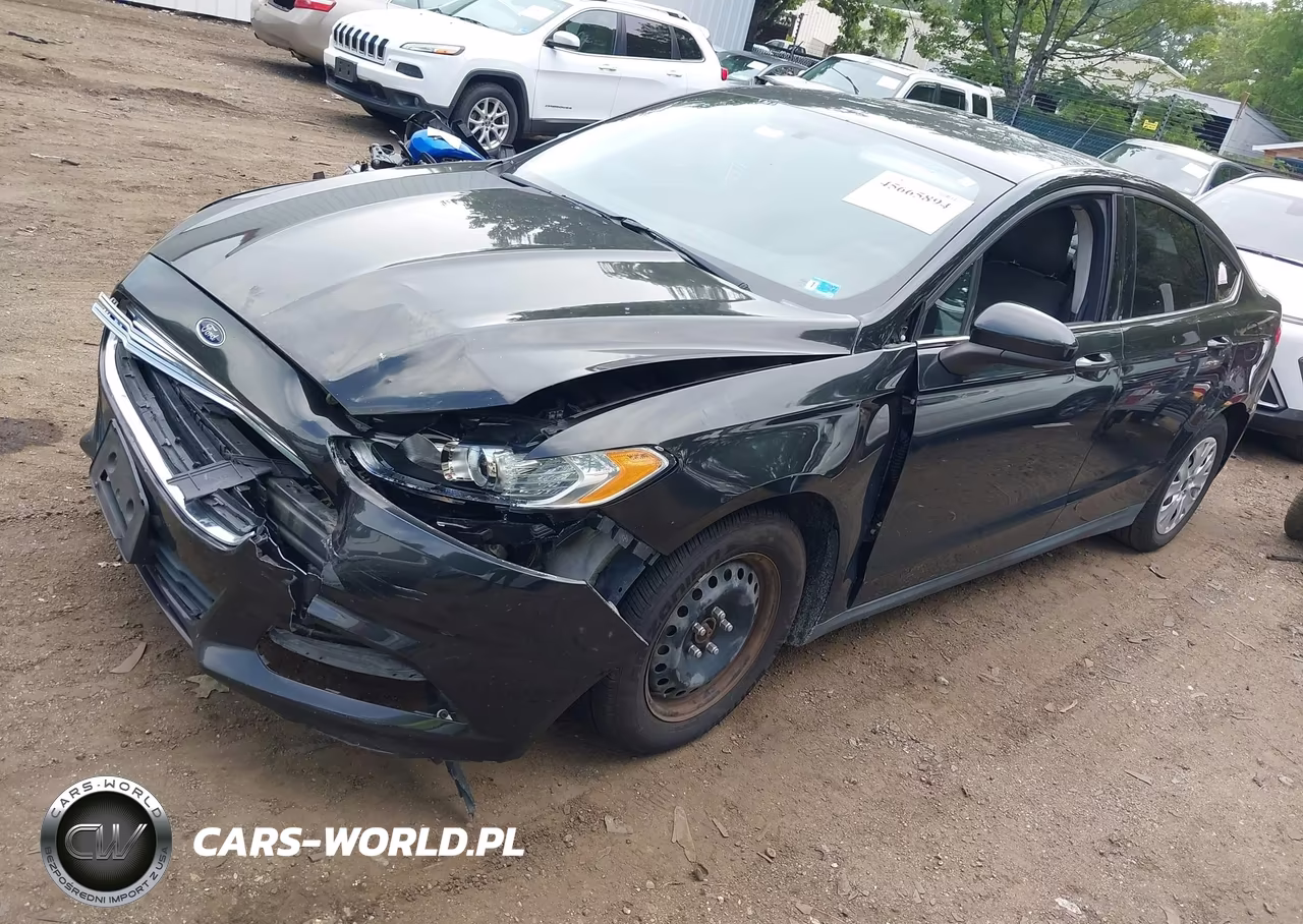 2014 Ford Fusion S VIN:3FA6P0G71ER365289 - 2