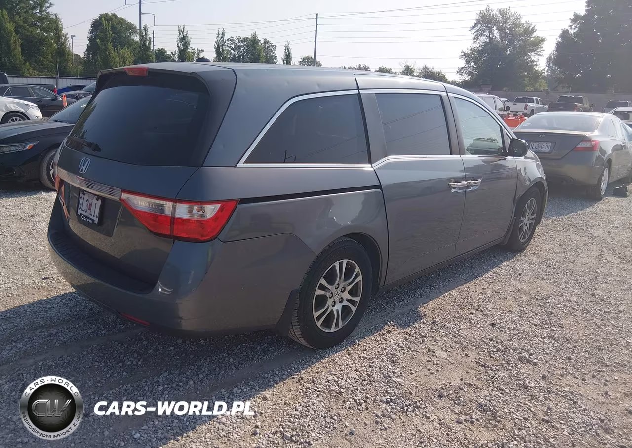 2011 Honda Odyssey Ex-L VIN:5FNRL5H62BB038046 - 4