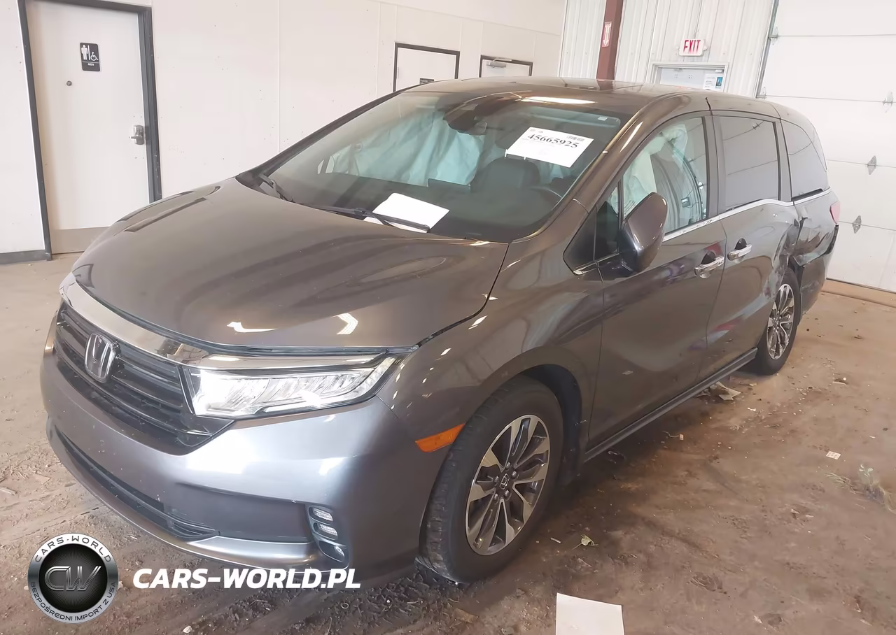 2022 Honda Odyssey Ex-L VIN:5FNRL6H76NB022502 - 2