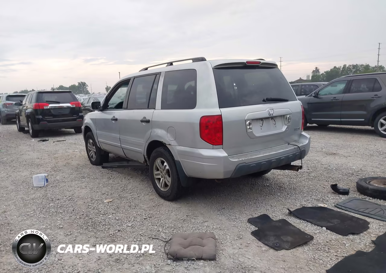 2003 Honda Pilot Ex-L VIN:2HKYF18613H503222 - 3