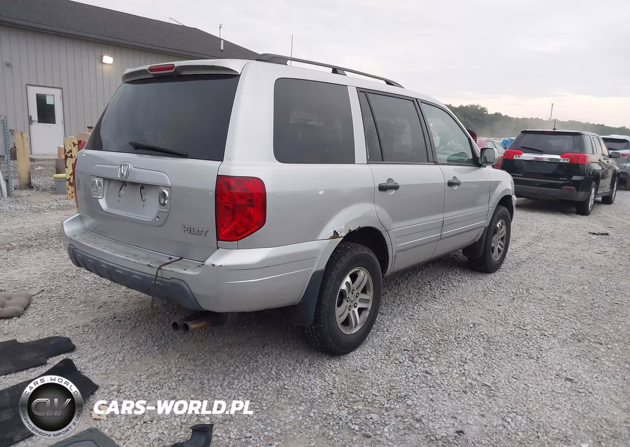2003 Honda Pilot Ex-L VIN:2HKYF18613H503222 - 4