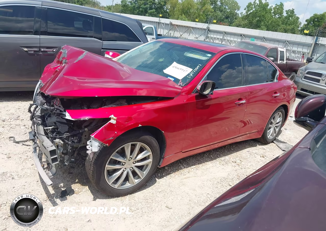 2015 Infiniti Q50 Premium VIN:JN1BV7AP3FM330752 - 2