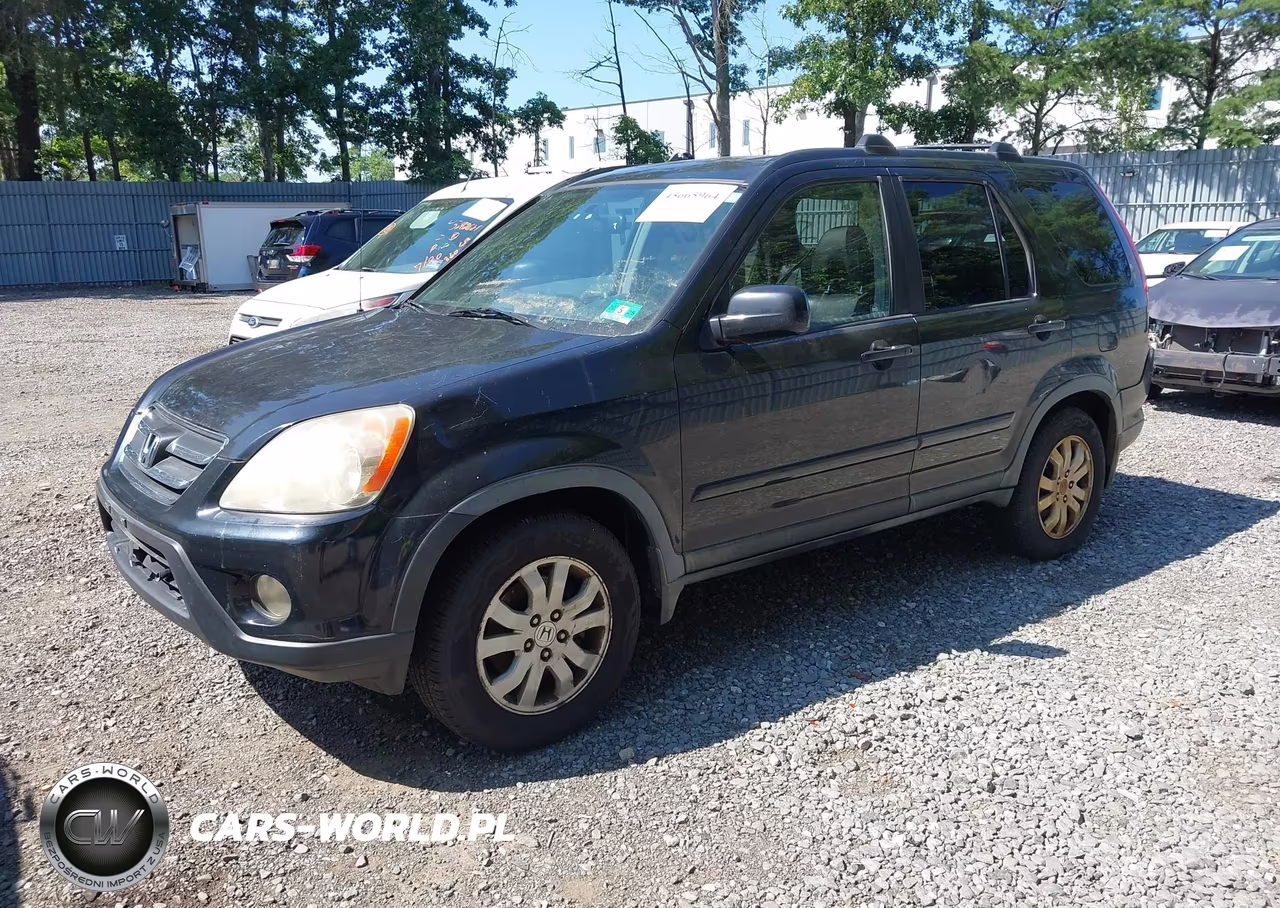 2006 Honda Cr-V Se VIN:JHLRD78966C044280 - 2