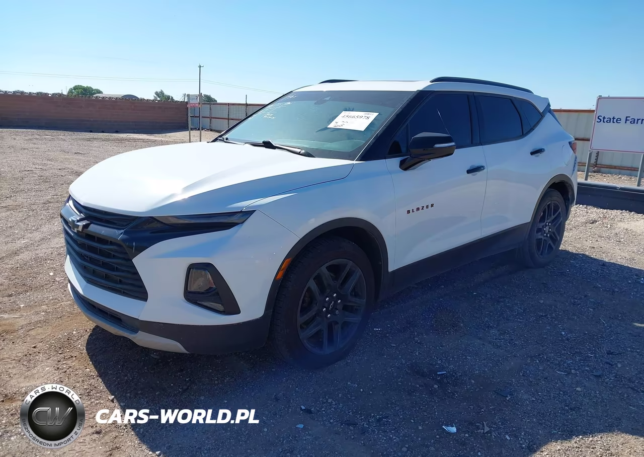 2021 Chevrolet Blazer Fwd 3Lt VIN:3GNKBDRSXMS563982 - 2