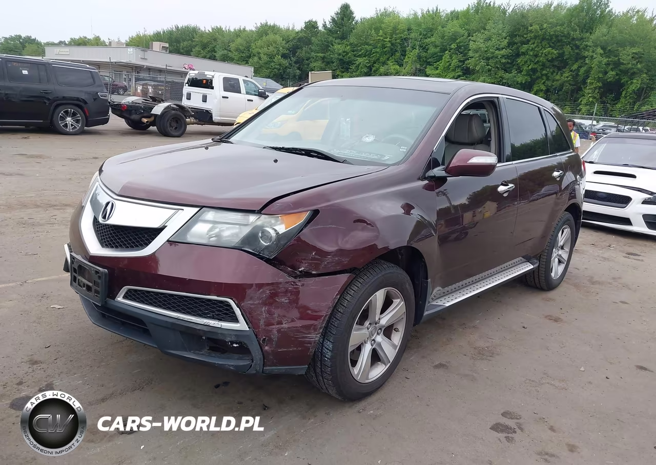 2010 Acura Mdx 3.7L (A6) VIN:2HNYD2H23AH528972 - 2