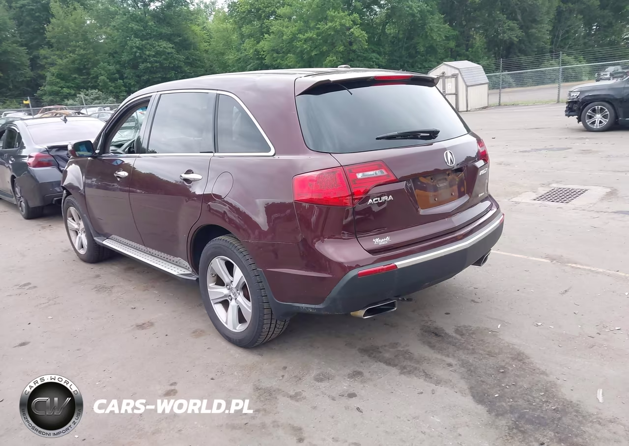 2010 Acura Mdx 3.7L (A6) VIN:2HNYD2H23AH528972 - 3