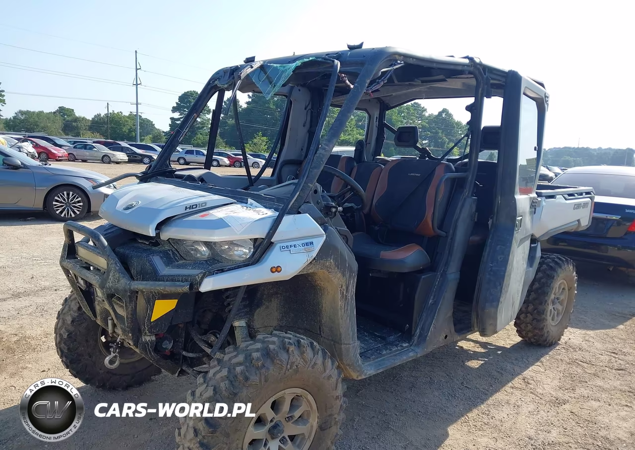2021 Can-Am Defender Max Limited Cab Hd10 VIN:3JBUUAX46MK001773 - 2