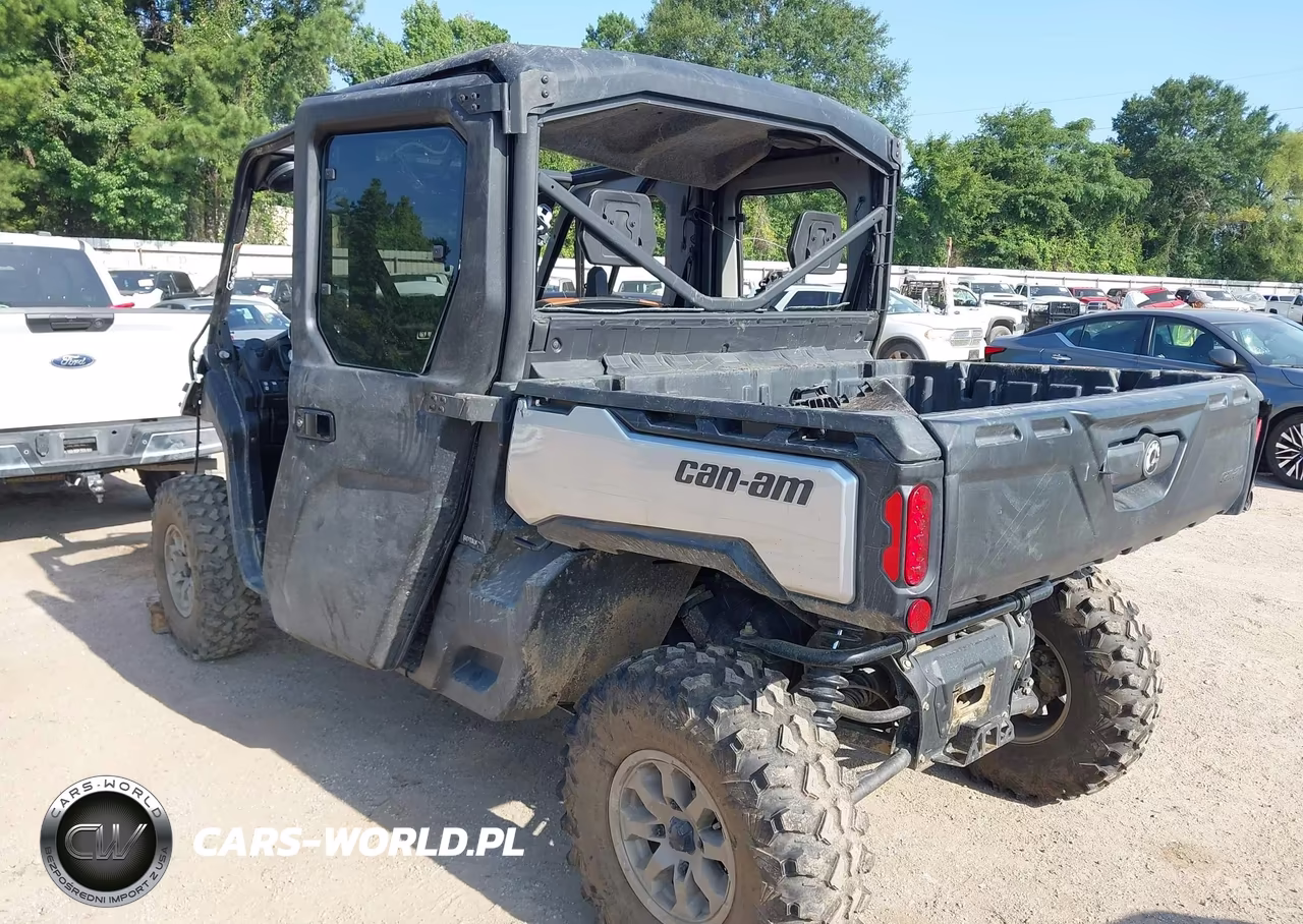 2021 Can-Am Defender Max Limited Cab Hd10 VIN:3JBUUAX46MK001773 - 3