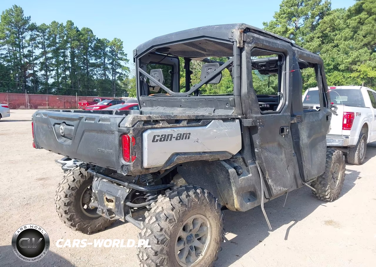 2021 Can-Am Defender Max Limited Cab Hd10 VIN:3JBUUAX46MK001773 - 4