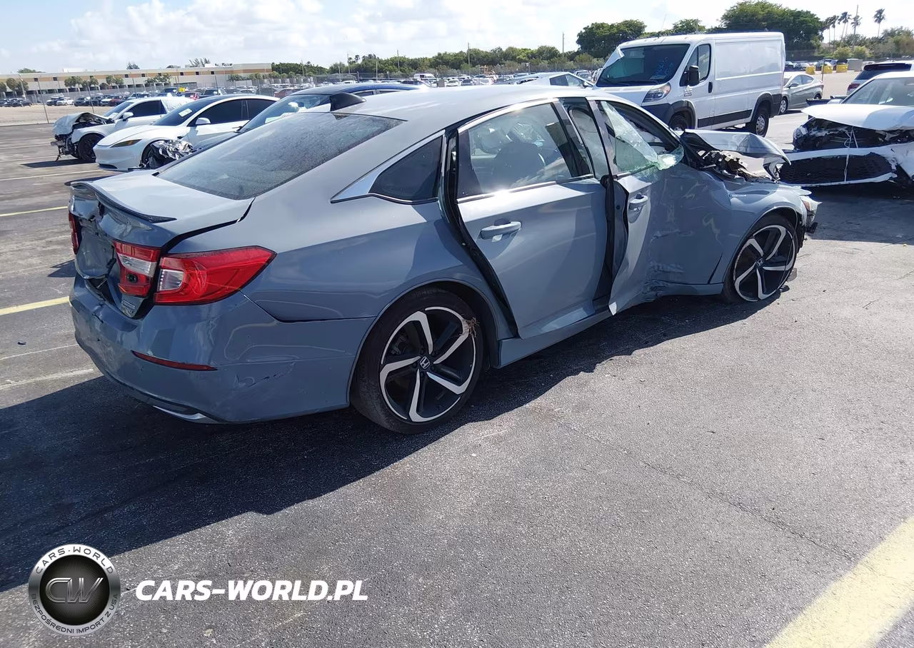 2022 Honda Accord Hybrid Sport VIN:1HGCV3F21NA038221 - 4