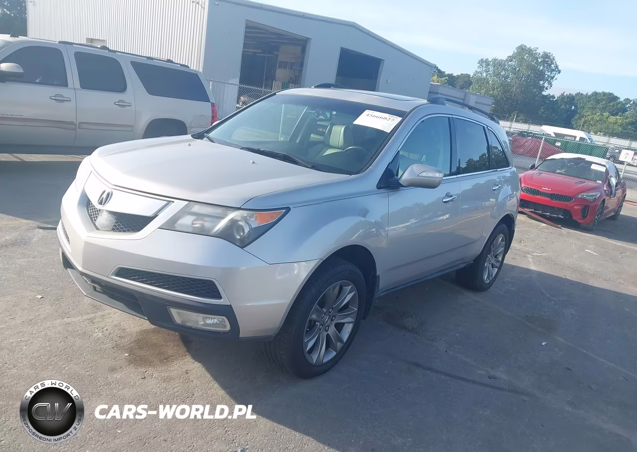 2010 Acura Mdx Advance Package VIN:2HNYD2H52AH527726 - 2