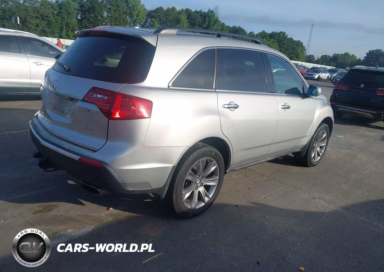 2010 Acura Mdx Advance Package VIN:2HNYD2H52AH527726 - 4