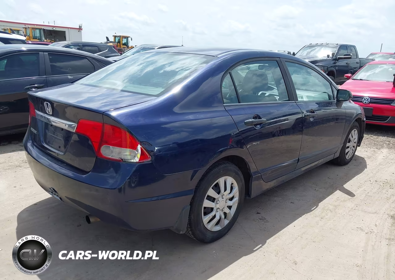 2011 Honda Civic Vp VIN:19XFA1E36BE019792 - 4