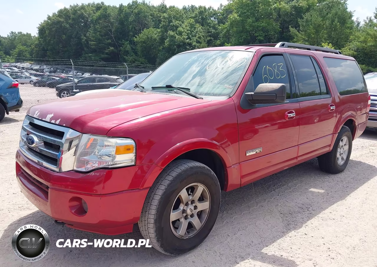 2008 Ford Expedition El Xlt VIN:1FMFK16538LA47848 - 2